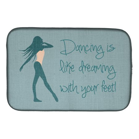 Dancing is Like Dreaming #2 Dish Drying Mat