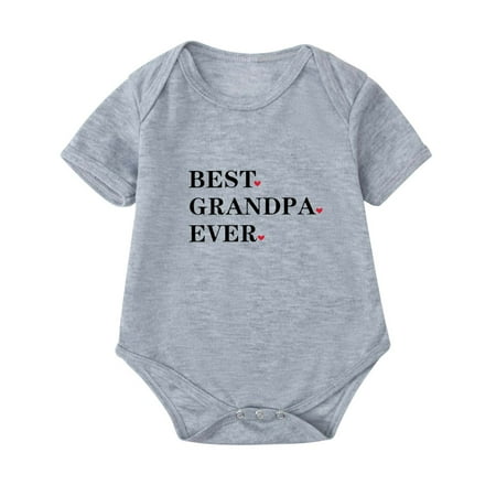 Borniu Baby Girls Boys Romper Toddler Short Sleeve Onesies Letter Printed T-Shirt Jumpsuit 0-24 Months
Borniu Baby Girls Boys Romper Toddler Short Sleeve Onesies Letter Printed T-Shirt Jumpsuit 0-24 Months