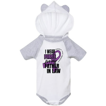 Inktastic Chronic Pain I Wear Purple For My Father in Law Gift Baby Boy or Baby Girl Bodysuit
Inktastic Chronic Pain I Wear Purple For My Father in Law Gift Baby Boy or Baby Girl Bodysuit