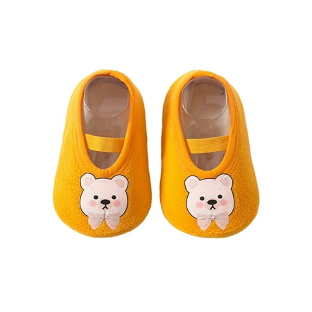 Fangasis Toddler Floor Slippers Soft Soles Sock Shoes First Walker Socks Infant Home Shoe Bedroom Lightweight Non-Slip Slipper Yellow Bear 8C
Fangasis Toddler Floor Slippers Soft Soles Sock Shoes First Walker Socks Infant Home Shoe Bedroom Lightweight Non-Slip Slipper Yellow Bear 8C