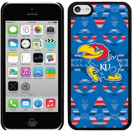 University of Kansas Tribal Design on Apple iPhone 5c Thinshield Snap-On Case by Coveroo