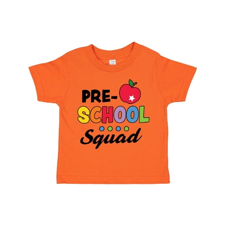 Inktastic Preschool School Squad with Apple and Star Gift Toddler Boy or Toddler Girl T-Shirt
Inktastic Preschool School Squad with Apple and Star Gift Toddler Boy or Toddler Girl T-Shirt