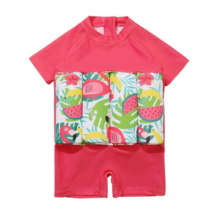 Popvcly 0-6T Toddler Baby Girl Short Sleeve Float Swimsuit Buoyancy Sticks One Piece Floating Swim Training Swimwear
Popvcly 0-6T Toddler Baby Girl Short Sleeve Float Swimsuit Buoyancy Sticks One Piece Floating Swim Training Swimwear