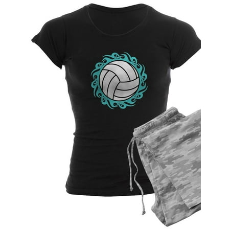 CafePress - Tribal Volleyball Pajamas - Women s Dark Pajamas