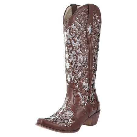 Women Dress Boots with Heel Cowboy Boots For Women Low Heel Studded Rhinestone Embroidered Rodeo Knee High Western Boots Knee High Womens Boots
Women Dress Boots with Heel Cowboy Boots For Women Low Heel Studded Rhinestone Embroidered Rodeo Knee High Western Boots Knee High Womens Boots