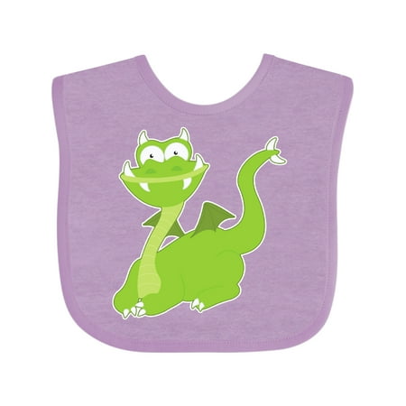 Inktastic Green Dragon Gift Baby Boy or Baby Girl Bib