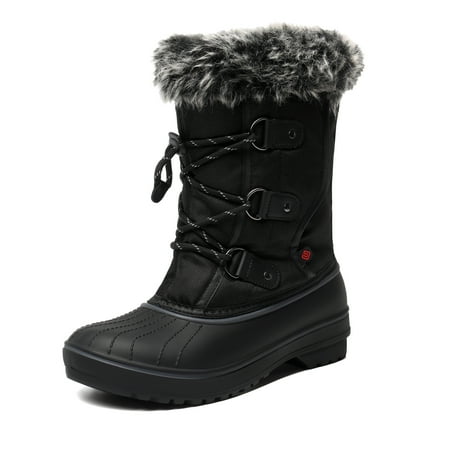 Dream Pairs Women s Winter Snow Boots Lace Up Waterproof Insulated Duck Boots Mid Calf with Warm Comfortable Boots SDSB2201W BLACK Size 7
Dream Pairs Women s Winter Snow Boots Lace Up Waterproof Insulated Duck Boots Mid Calf with Warm Comfortable Boots SDSB2201W BLACK Size 7