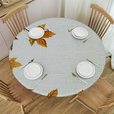 Sheronv Leaf Design Round Tablecloth Stain Resistant Washable Indoor Outdoor Kitchen Dining Wedding Parties 100% Polyester Table Cloth 54 -58
Sheronv Leaf Design Round Tablecloth Stain Resistant Washable Indoor Outdoor Kitchen Dining Wedding Parties 100% Polyester Table Cloth 54 -58