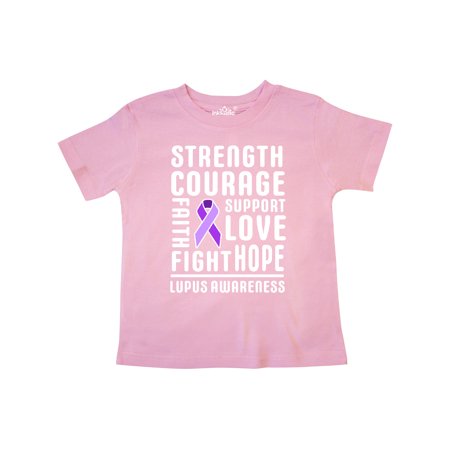 Inktastic Lupus Awareness Strength Support Courage Gift Toddler Boy or Toddler Girl T-Shirt 
Inktastic Lupus Awareness Strength Support Courage Gift Toddler Boy or Toddler Girl T-Shirt