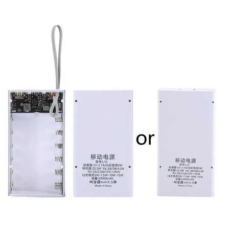 WARIGOOD 12 Slot 18650 Battery Charger for Case 22.5W Power Bank DIY Tools Battery Box
WARIGOOD 12 Slot 18650 Battery Charger for Case 22.5W Power Bank DIY Tools Battery Box
