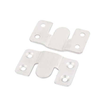 Uxcell Furniture Sofa Photo Frame Interlock Bracket Joint Connector Hanging Hook 2 Pcs
