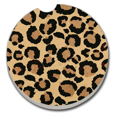 Absorbent Stoneware Car Coaster Leopard Print Set of 2
Absorbent Stoneware Car Coaster Leopard Print Set of 2