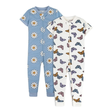 Little Star Organic Baby & Toddler Girls 2Pk Short Sleeve Footless Stretchies Size 9 Months-5T
Little Star Organic Baby & Toddler Girls 2Pk Short Sleeve Footless Stretchies Size 9 Months-5T