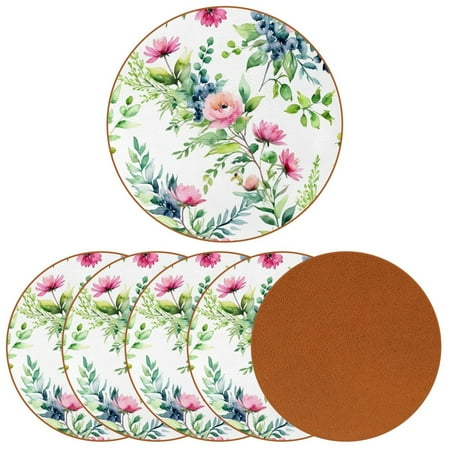 YZUOUZY Home Decor Coaster for Desk 6PCS Round Bar Coasters Flowers Roses Pink Valentine Day
YZUOUZY Home Decor Coaster for Desk 6PCS Round Bar Coasters Flowers Roses Pink Valentine Day