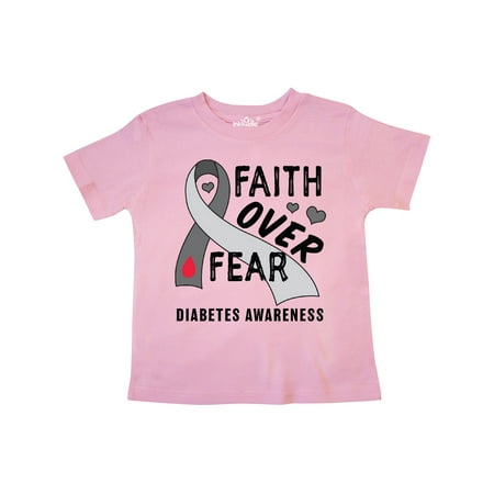 Inktastic Diabetes Awareness Faith over Fear Gift Toddler Boy or Toddler Girl T-Shirt
Inktastic Diabetes Awareness Faith over Fear Gift Toddler Boy or Toddler Girl T-Shirt