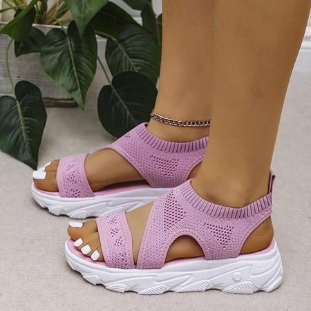 KBODIU Sandals Women Athletic Comfortable Outdoor Sandals with Arch Support Walking Sandals for Women New Style Sandals Woven Mesh Flat Beach Casual for Spot/Beach/Travel/Home Pink 40
KBODIU Sandals Women Athletic Comfortable Outdoor Sandals with Arch Support Walking Sandals for Women New Style Sandals Woven Mesh Flat Beach Casual for Spot/Beach/Travel/Home Pink 40