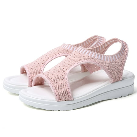 Aayomet Casual Wedge Shoes for Women Closed Toe Sports Sandals For Women Elasticated Open Toe Casual Shoes Breathable Comfort Pink 7.5
Aayomet Casual Wedge Shoes for Women Closed Toe Sports Sandals For Women Elasticated Open Toe Casual Shoes Breathable Comfort Pink 7.5