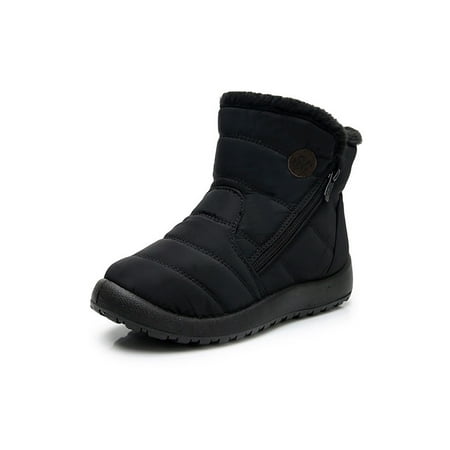 Difumos Womens Fuzzy Ankle Booties Comfortable Plush Lined Walking Non Slip Snow Boots Black 9
Difumos Womens Fuzzy Ankle Booties Comfortable Plush Lined Walking Non Slip Snow Boots Black 9