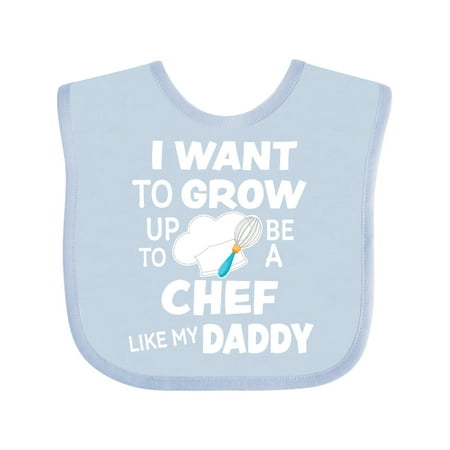 Inktastic I Want To Grow up To Be a Chef Like My Daddy Gift Baby Boy or Baby Girl Bib
Inktastic I Want To Grow up To Be a Chef Like My Daddy Gift Baby Boy or Baby Girl Bib