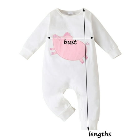 Aayomet Baby Rompers Baby Boys Girls Pajama Set Kids Toddler Snug fit Basic Cotton Sleepwear pjs for Daily White 3-6 Months
Aayomet Baby Rompers Baby Boys Girls Pajama Set Kids Toddler Snug fit Basic Cotton Sleepwear pjs for Daily White 3-6 Months