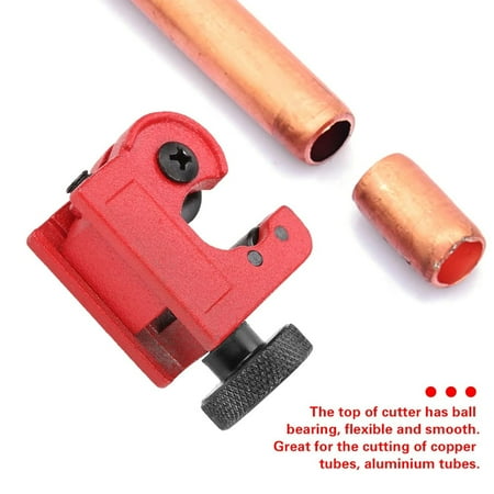 Efficient and High-Precision Mini Tube Cutter Tool for 3-16mm Copper and Aluminium Tubes - Achieve Perfectly Clean Cuts with Advanced Roller Bearing Technology - Ideal for Precision-Orien
Efficient and High-Precision Mini Tube Cutter Tool for 3-16mm Copper and Aluminium Tubes - Achieve Perfectly Clean Cuts with Advanced Roller Bearing Technology - Ideal for Precision-Orien