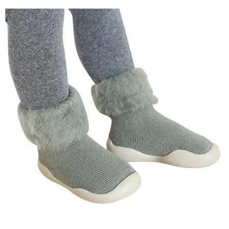 LYCAQL Toddler Shoes Socks Slipper Baby Girls Kids Solid Knit Stocking Soft Warm Shoes Toddler Boys Sole Rubber Baby Shoes Baby Girl Casual (Green 2-2.5Years)
LYCAQL Toddler Shoes Socks Slipper Baby Girls Kids Solid Knit Stocking Soft Warm Shoes Toddler Boys Sole Rubber Baby Shoes Baby Girl Casual (Green 2-2.5Years)
