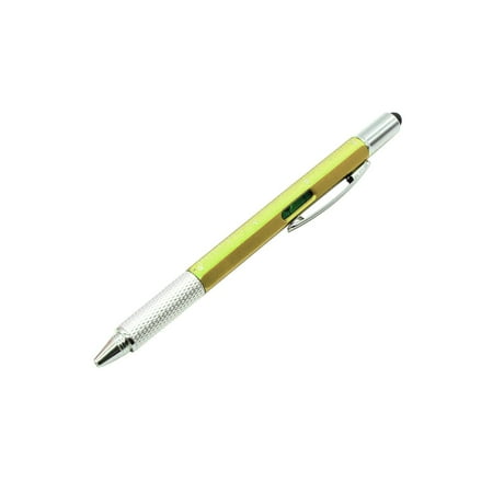 Krqap Ballpoint Pen 6 In 1 Multifunctional Screwdriver Tool Caliper Level Scale Ball Point Pen 10Ml Pens Fine Point Smooth Writing Pens
Krqap Ballpoint Pen 6 In 1 Multifunctional Screwdriver Tool Caliper Level Scale Ball Point Pen 10Ml Pens Fine Point Smooth Writing Pens