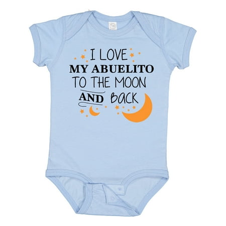 Inktastic I Love My Abuelito to the Moon and Back Boys or Girls Baby Bodysuit
Inktastic I Love My Abuelito to the Moon and Back Boys or Girls Baby Bodysuit