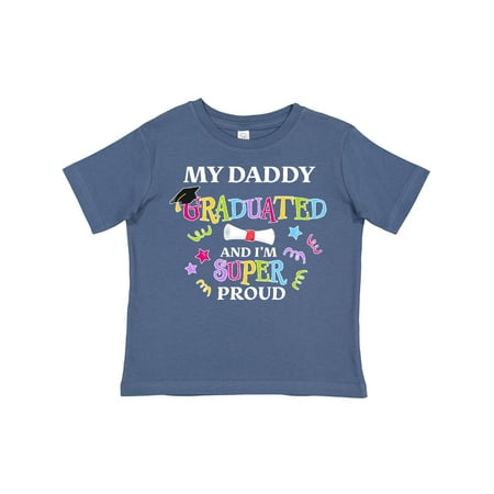Inktastic My Daddy Graduated and I m Super Proud Gift Toddler Boy or Toddler Girl T-Shirt
Inktastic My Daddy Graduated and I m Super Proud Gift Toddler Boy or Toddler Girl T-Shirt