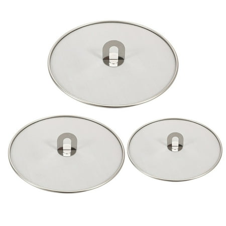 3 Pcs Frying Oil Spatter Net Cover Cooking Spatter Guard for Pans Kitchens Frying Pans Oil Proofing Lid Stainless Steel Kitchen Cookware Household Item
3 Pcs Frying Oil Spatter Net Cover Cooking Spatter Guard for Pans Kitchens Frying Pans Oil Proofing Lid Stainless Steel Kitchen Cookware Household Item