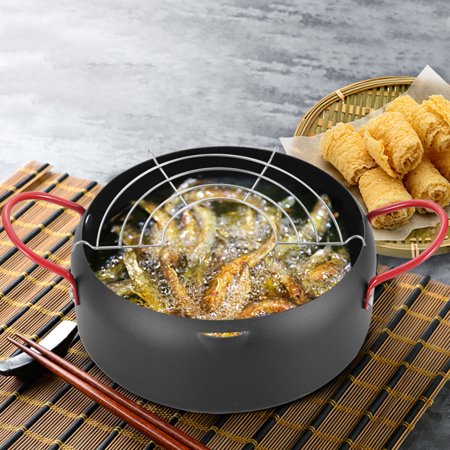 Meizhencang Frying Pot Food Grade Heat Resistant Metal Deep Fryer Pan with Detachable Oil Draining Rack for Home
Meizhencang Frying Pot Food Grade Heat Resistant Metal Deep Fryer Pan with Detachable Oil Draining Rack for Home