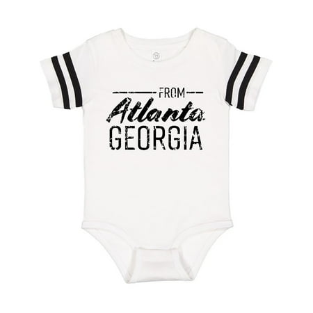 Inktastic From Atlanta Georgia in Black Distressed Text Gift Baby Boy or Baby Girl Bodysuit
Inktastic From Atlanta Georgia in Black Distressed Text Gift Baby Boy or Baby Girl Bodysuit