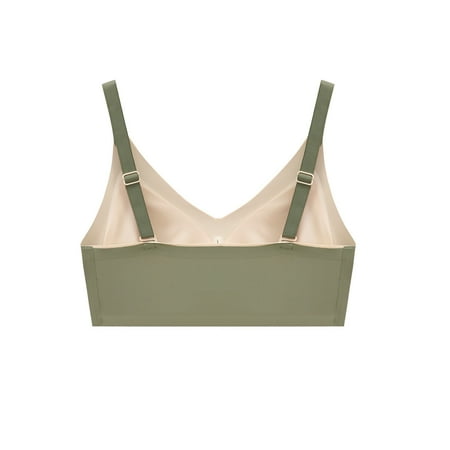 Cathalem Women Strapless Bra Womens Bra Comfortable Underwire Bra with Detachable Chest Pad plus Size Sports Bra for Women Underwear Green X-Large
Cathalem Women Strapless Bra Womens Bra Comfortable Underwire Bra with Detachable Chest Pad plus Size Sports Bra for Women Underwear Green X-Large