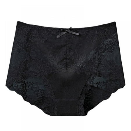 LAST CLANCE SALE! Womens Sexy Underwear Lace Panties High Waisted Plus Size Ladies Brief for Women Black XXL
LAST CLANCE SALE! Womens Sexy Underwear Lace Panties High Waisted Plus Size Ladies Brief for Women Black XXL