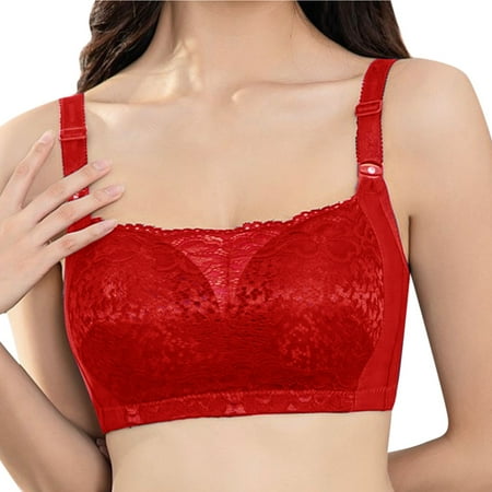 CAICJ98 Lingerie for Women Women s Spring and Summer Anti Glare Large Size Gathered To Against Sagging without Steel Ring Bra (Red S)
CAICJ98 Lingerie for Women Women s Spring and Summer Anti Glare Large Size Gathered To Against Sagging without Steel Ring Bra (Red S)