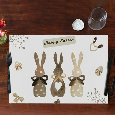 Fall Decor Rabbit Placemats European And American Placemats Cloth Easter Decorative Western Placemats Stain Linen Placemats
Fall Decor Rabbit Placemats European And American Placemats Cloth Easter Decorative Western Placemats Stain Linen Placemats