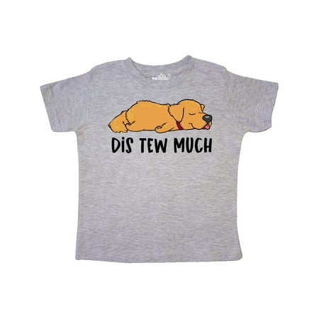 Inktastic Napping Dis Tew Much Long-haired Retriever Gift Toddler Boy or Toddler Girl T-Shirt
Inktastic Napping Dis Tew Much Long-haired Retriever Gift Toddler Boy or Toddler Girl T-Shirt