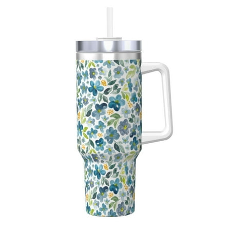 Tideii Floral In Blue for 40OZ Ice Cup Stainless Steel Heat-insulating and Cold-insulating Water Cup with Handle Suitable for Indoor and Outdoor Activities
Tideii Floral In Blue for 40OZ Ice Cup Stainless Steel Heat-insulating and Cold-insulating Water Cup with Handle Suitable for Indoor and Outdoor Activities