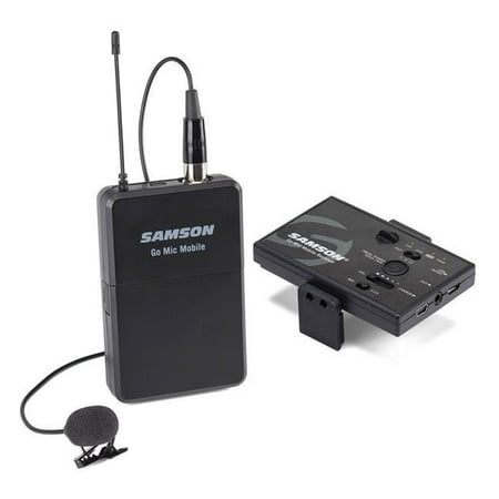 Samson SWGMMSLAV Go Mic Mobile Digital Lavalier Wireless System with LM8 Microphone for Mobile Video