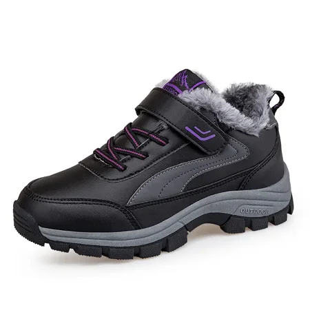 Stylish Lace Up Waterproof Snow Boots Comfortable Warm Fur Lined Ankle Boots Women‘s Footwear
Stylish Lace Up Waterproof Snow Boots Comfortable Warm Fur Lined Ankle Boots Women‘s Footwear