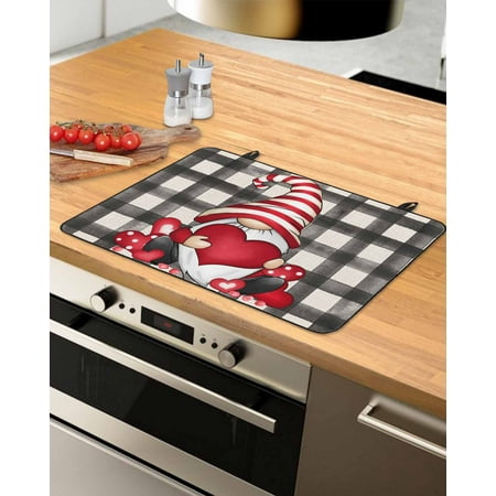 Red Love Heart Valentines Stove Top Covers for Electric Stove Heat Insulation Fireproof Glass Cooktop Cover Counter Top Glass Stove Cover for Prevent Scratches 24 x21 Watercolor Gnomes Black Plaid
Red Love Heart Valentines Stove Top Covers for Electric Stove Heat Insulation Fireproof Glass Cooktop Cover Counter Top Glass Stove Cover for Prevent Scratches 24 x21 Watercolor Gnomes Black Plaid