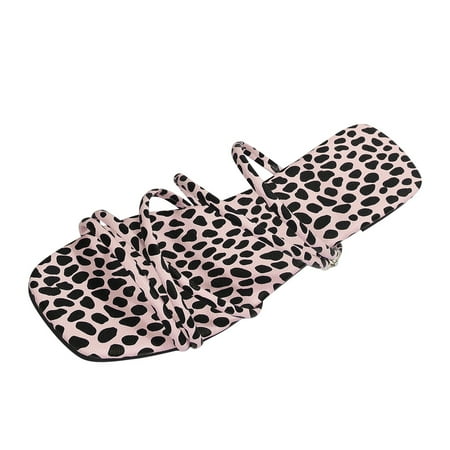 QYZEU Extra Wide Women S Shoes Crock Slippers for Women Leisure Roman Style Women S Leopard Print Summer Two Ways Non Slip Slip On Flat Beach Open Toe Breathable Sandals Shoes Slippers
QYZEU Extra Wide Women S Shoes Crock Slippers for Women Leisure Roman Style Women S Leopard Print Summer Two Ways Non Slip Slip On Flat Beach Open Toe Breathable Sandals Shoes Slippers