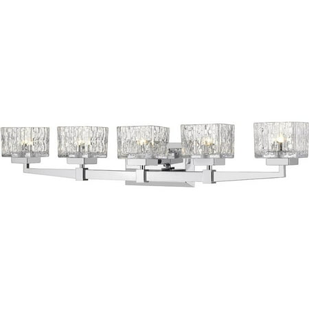 Z-Lite 1927-5V-Led Rubicon 5 Light 36 Wide Vanity Light - Chrome