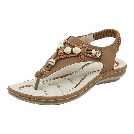 dmqupv Women Sandals Size 8 Wide Open Toe Flat Rhinestone Soft Bottom Breathable Elastic Band Shoes Womens Sandals Wedge Sandal Brown 7
dmqupv Women Sandals Size 8 Wide Open Toe Flat Rhinestone Soft Bottom Breathable Elastic Band Shoes Womens Sandals Wedge Sandal Brown 7