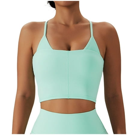 REORIAFEE Women s Active Tank Sexy Yoga Clothes Running Sports Back Bra Round Shoulder Vest Tops Spring Shirt Green S
REORIAFEE Women s Active Tank Sexy Yoga Clothes Running Sports Back Bra Round Shoulder Vest Tops Spring Shirt Green S