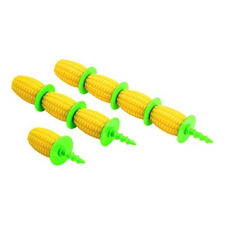 kuhn rikon corn holders set of 8 green/yellow
