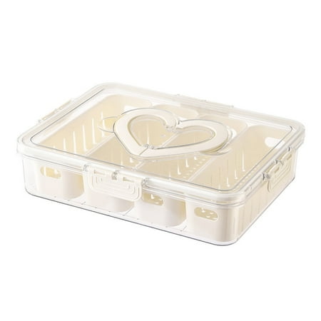 Kezqiaxn Home and Kitchen Gadgets Clearance Snack Box Container Divided Serving Tray with Lid and Handle Snackle Box Container Snack Organizer for Adults Fruit Tray Produce Tray for Party Ente White
Kezqiaxn Home and Kitchen Gadgets Clearance Snack Box Container Divided Serving Tray with Lid and Handle Snackle Box Container Snack Organizer for Adults Fruit Tray Produce Tray for Party Ente White