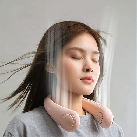 Personal Neck Fan Portable Bladeless Neck Fans - Hands Free Neckband Sports Fan Rechargable USB Mini Fan 3-Speed Lazy Neck Hanging Fan for Men Women
Personal Neck Fan Portable Bladeless Neck Fans - Hands Free Neckband Sports Fan Rechargable USB Mini Fan 3-Speed Lazy Neck Hanging Fan for Men Women