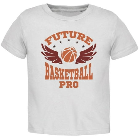 Future Basketball Pro White Toddler T-Shirt