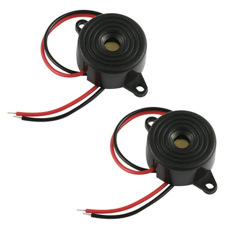 UKCOCO 2Pcs SFM-20-B Active Piezoelectric Buzzer Continuous Sounder Buzzer Beep Tone Speaker Alarm with Lead Wire for Classroom Game Show Physics Circuits (Black)
UKCOCO 2Pcs SFM-20-B Active Piezoelectric Buzzer Continuous Sounder Buzzer Beep Tone Speaker Alarm with Lead Wire for Classroom Game Show Physics Circuits (Black)